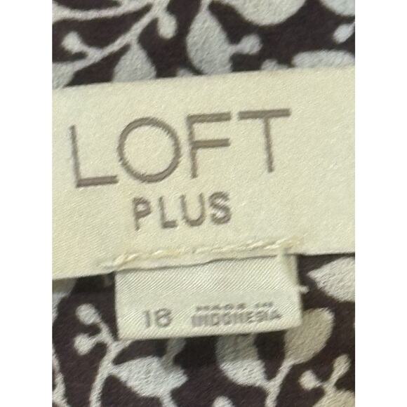 LOFT Plus Women’s Blouse Size 18 - Picture 4 of 7